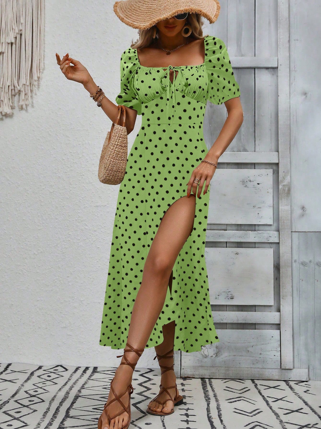 Сукня літня жіноча SHEIN GD-00134622 L Зелена від Rozetka на платформі USKIDKA Акція на Сукня літня жіноча SHEIN GD-00134622 L Зелена від Rozetka