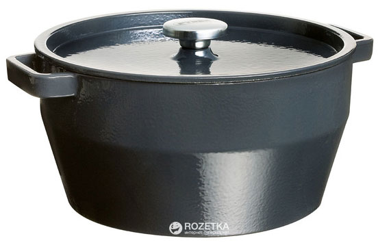 

Кастрюля Pyrex Slow Cook Grey 6.3 л