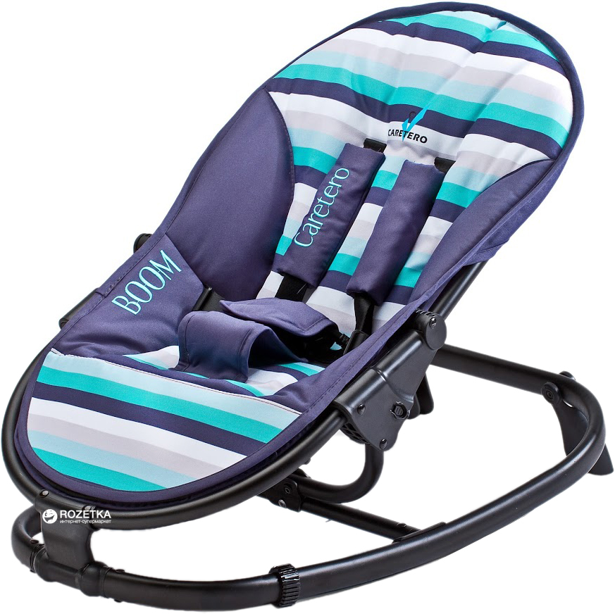 Шезлонг-качалка Caretero Boom Navy (Car.Boom(navy)) – фото, отзывы ...