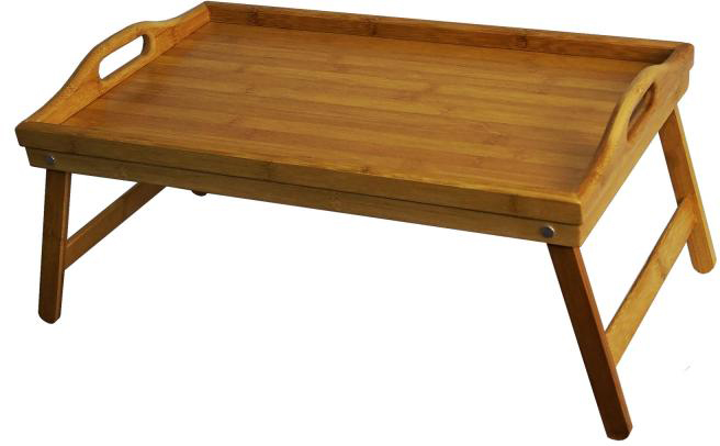 Акция на Бамбуковый столик для завтрака Supretto 50х30 см (4713) от Rozetka UA