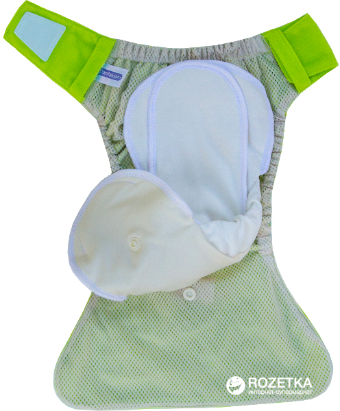 

Многоразовый подгузник Pantaloon 3-15 кг с вкладышем Лайм (464180)