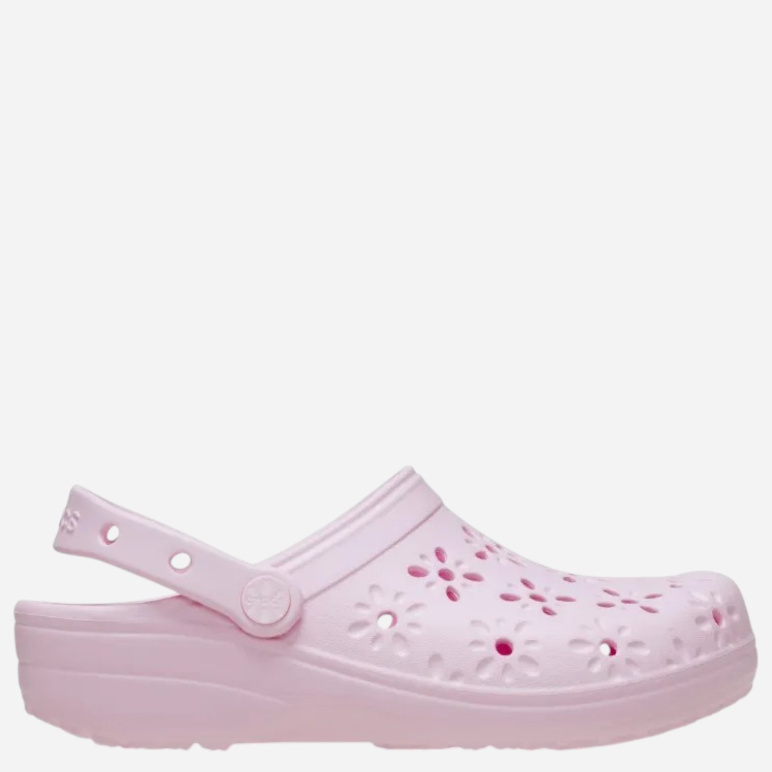 Жіночі крокси Crocs Classic Floral Cut Out Clog 210927-6ZW 36-37 (M4/W6) Світло-рожеві від Rozetka на платформі USKIDKA Акція на Жіночі крокси Crocs Classic Floral Cut Out Clog 210927-6ZW 36-37 (M4/W6) Світло-рожеві від Rozetka