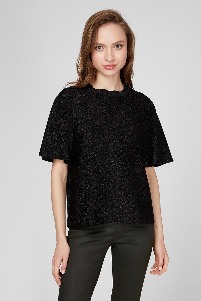 

Женская черная футбока Trussardi  56T00296-1T004277, Женская черная футбока Trussardi S 56T00296-1T004277