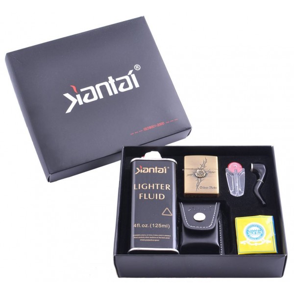

Набор подарочный с бензиновой зажигалкой KANTAI №XT-4935