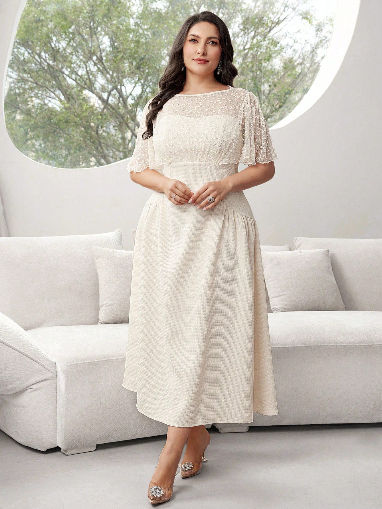 Сукня літня жіноча SHEIN GD-00138748 2XL Айворі від Rozetka на платформі USKIDKA Акція на Сукня літня жіноча SHEIN GD-00138748 2XL Айворі від Rozetka