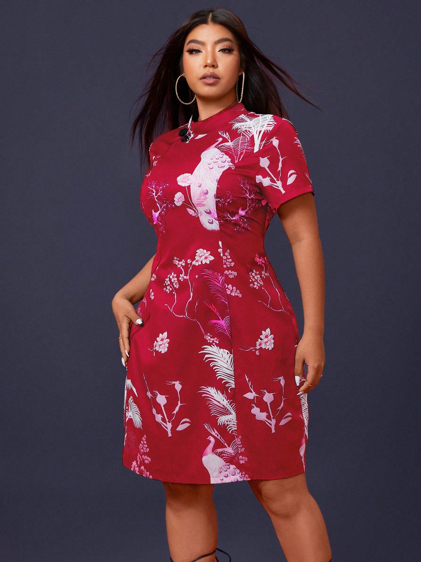 Сукня літня жіноча SHEIN GD-00138362 4XL Алое від Rozetka на платформі USKIDKA Акція на Сукня літня жіноча SHEIN GD-00138362 4XL Алое від Rozetka