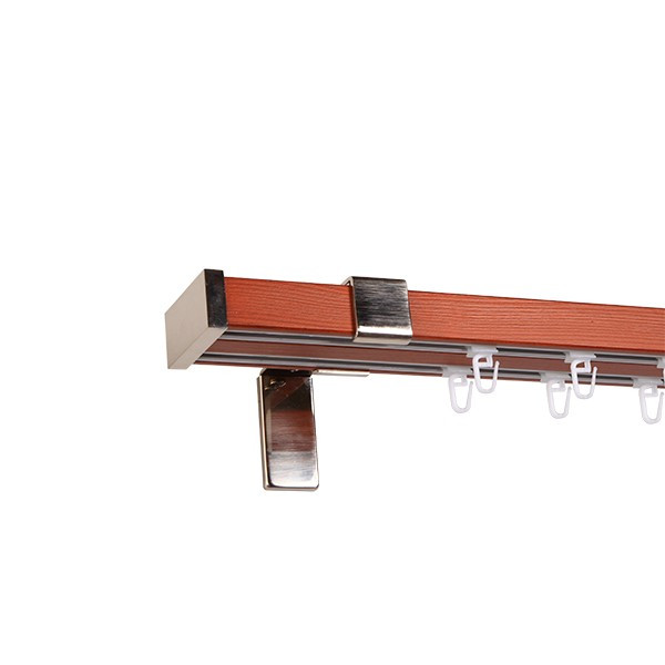 

Карниз Mardom деревянный Квадрато черешня двойной 25/55 мм 200 см