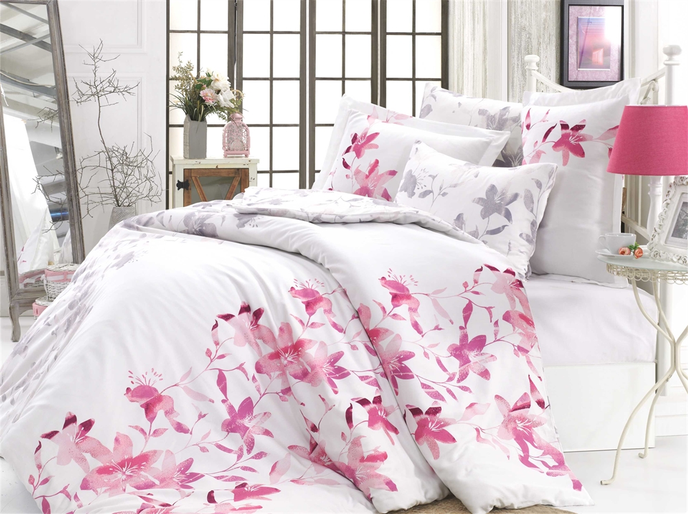 

КПБ HOBBY Exclusive Sateen Lucia фуксия 200*220/4*50*70*