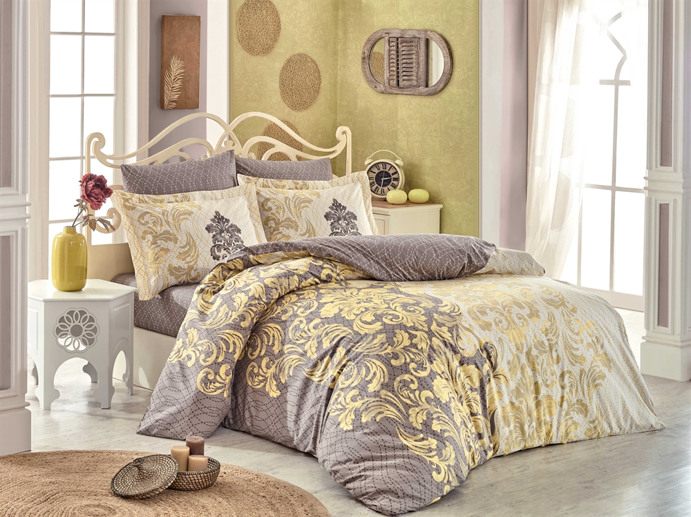 

КПБ HOBBY FLANNEL Mirella капучино 200*220/2*50*70
