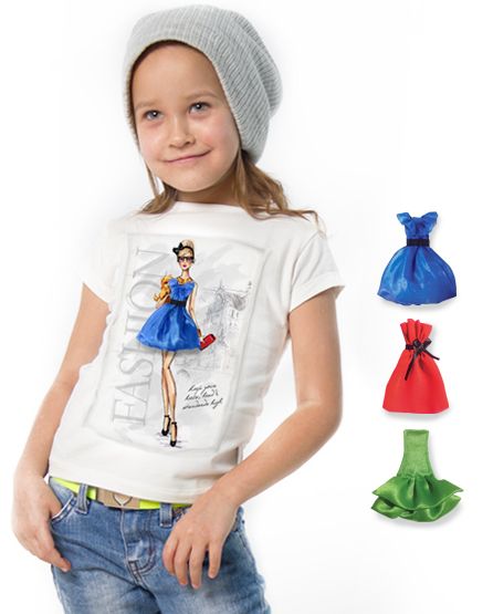 

Футболка BiBiClub Fashion Mood 152 см белая