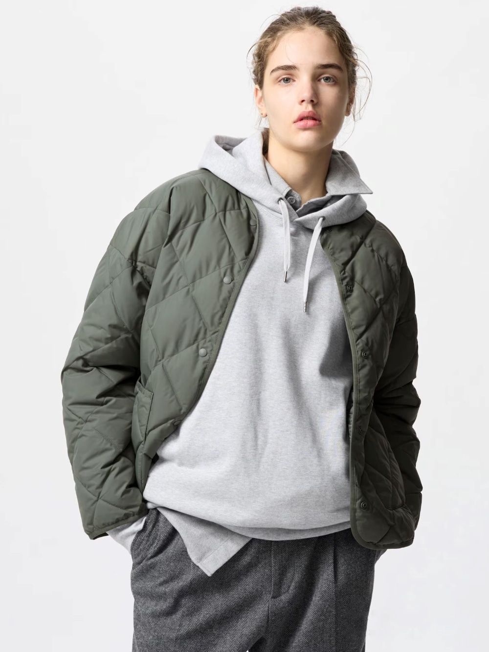 Куртка демісезонна жіноча Uniqlo 424499909 XL Зелена від Rozetka на платформі USKIDKA Акція на Куртка демісезонна жіноча Uniqlo 424499909 XL Зелена від Rozetka
