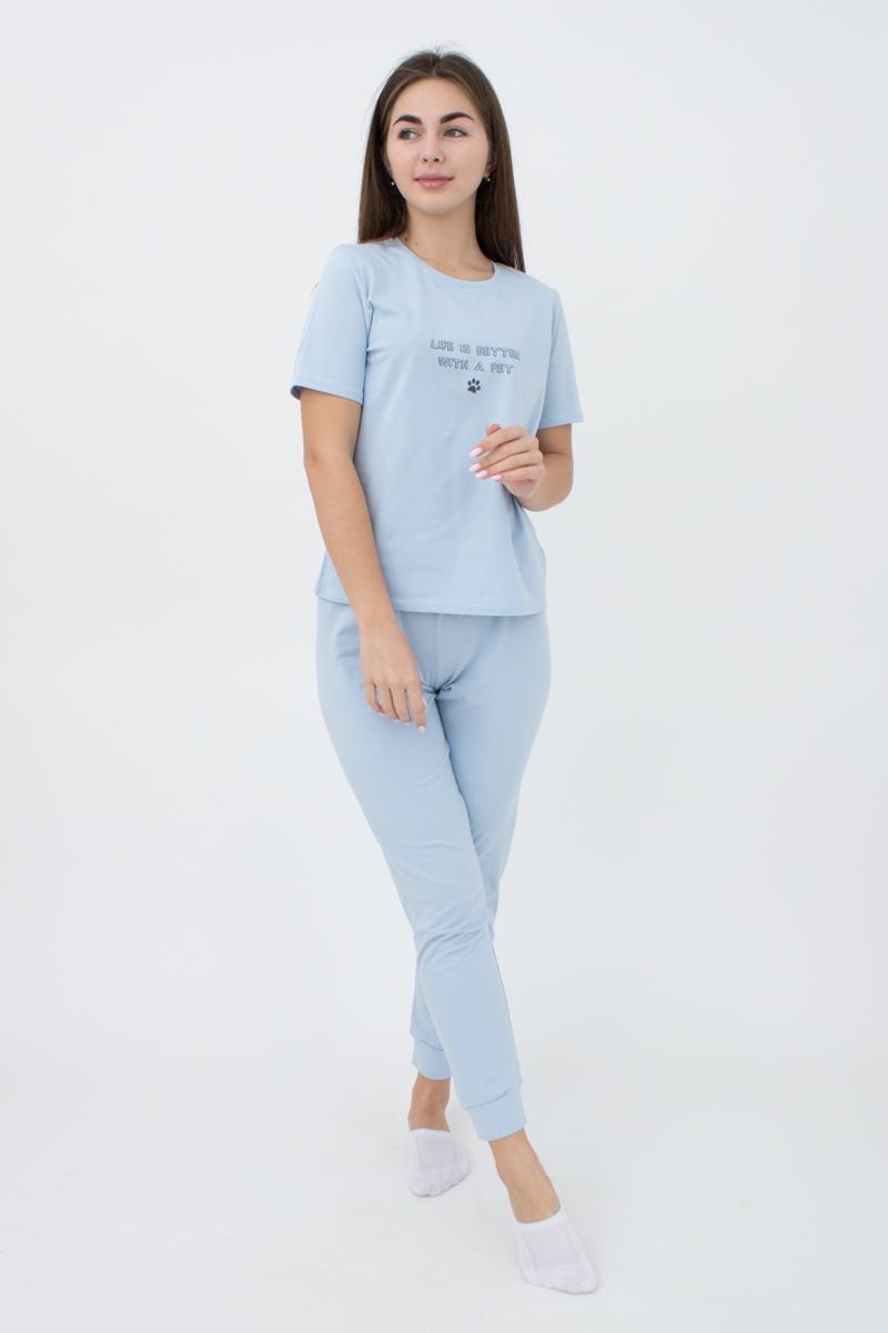 

Комплект (футболка + штаны) GIULIA CATS-PETS 5113/010 M Light blue