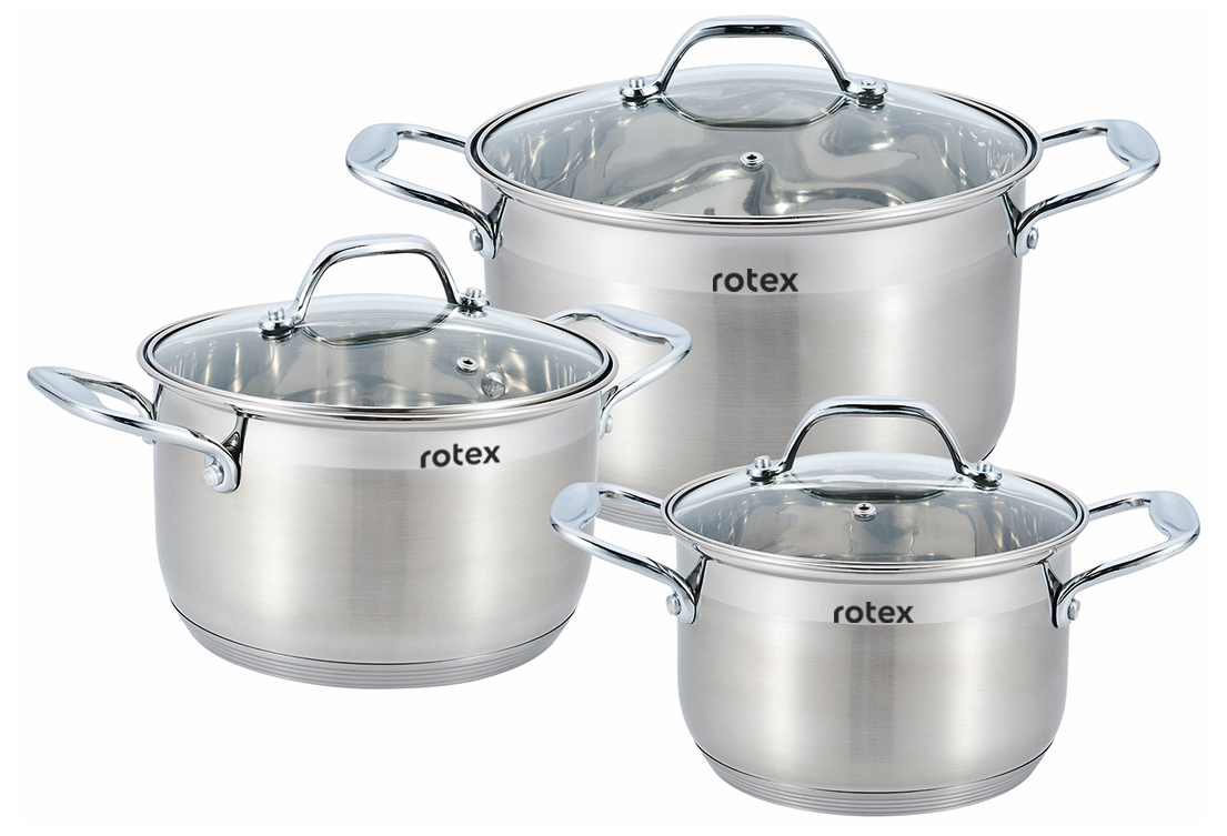 

Набор кастрюль Rotex Catania 6 предметов (RC325-6L Catania)