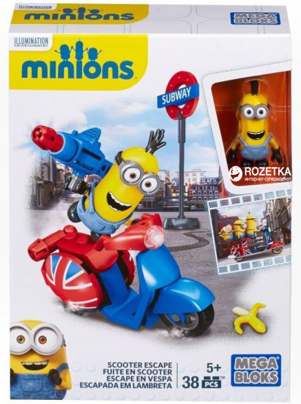 

Конструктор Mega Bloks Миньоны в городе (в ассортименте) (CNF50)