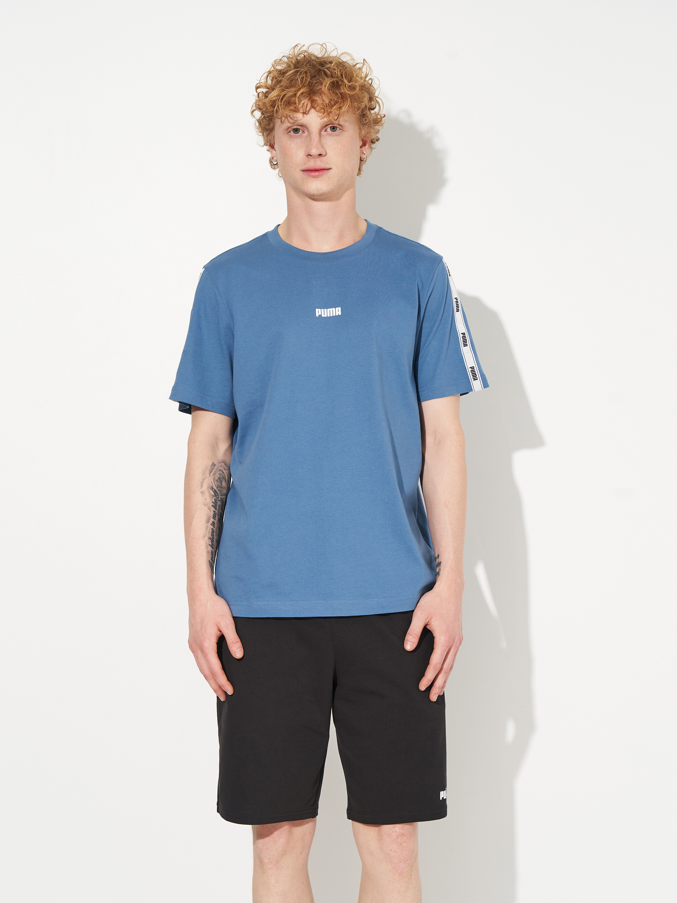 Футболка бавовняна довга чоловіча Puma Essentials Tape 68858917 M Deep Dive від Rozetka на платформі USKIDKA Акція на Футболка бавовняна довга чоловіча Puma Essentials Tape 68858917 M Deep Dive від Rozetka