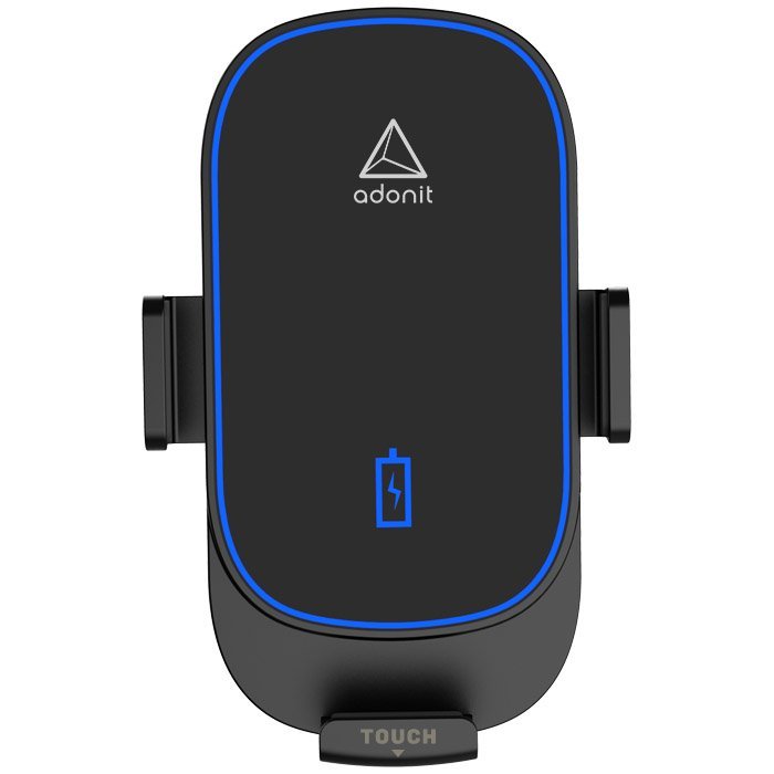 

Беспроводное автомобильное зарядное устройство Adonit 15W Wireless Car Charger Black