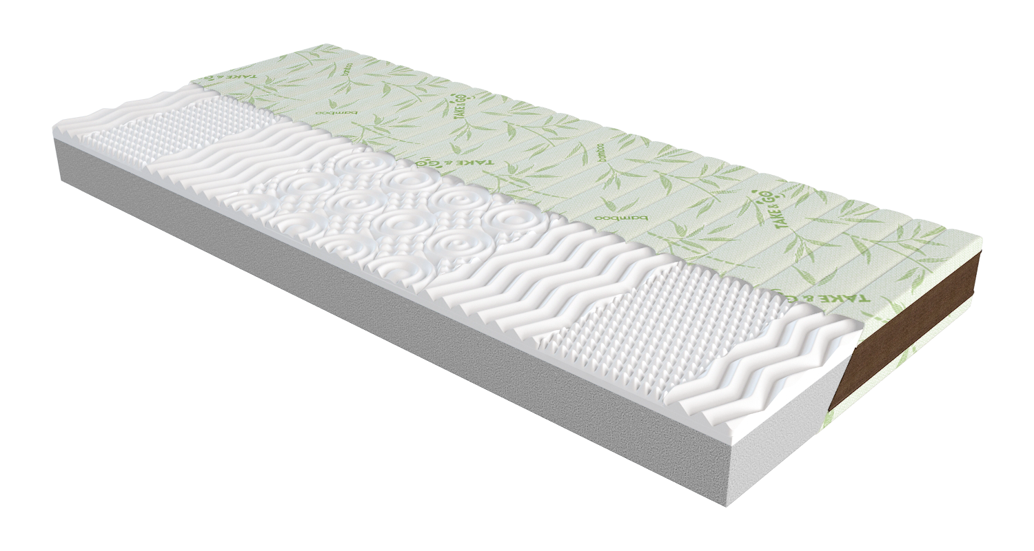

Матрас ЕММ Take&Go Bamboo NeoBlack 80*190 см