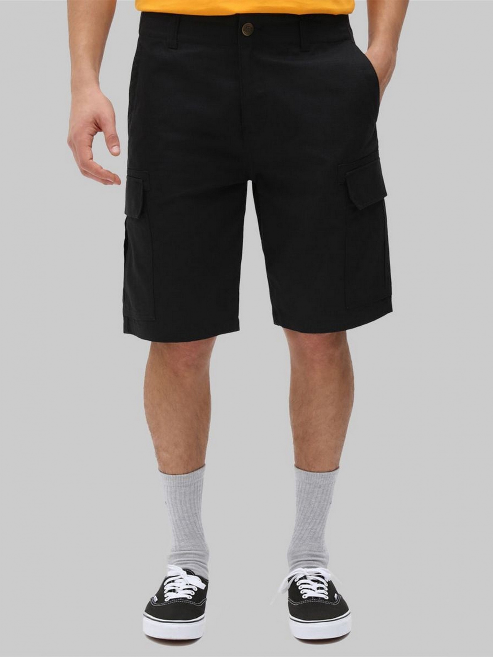 Шорти бавовняні довгі чоловічі Dickies DK0A4XEDBLK1 36 Чорні від Rozetka на платформі USKIDKA Акція на Шорти бавовняні довгі чоловічі Dickies DK0A4XEDBLK1 36 Чорні від Rozetka