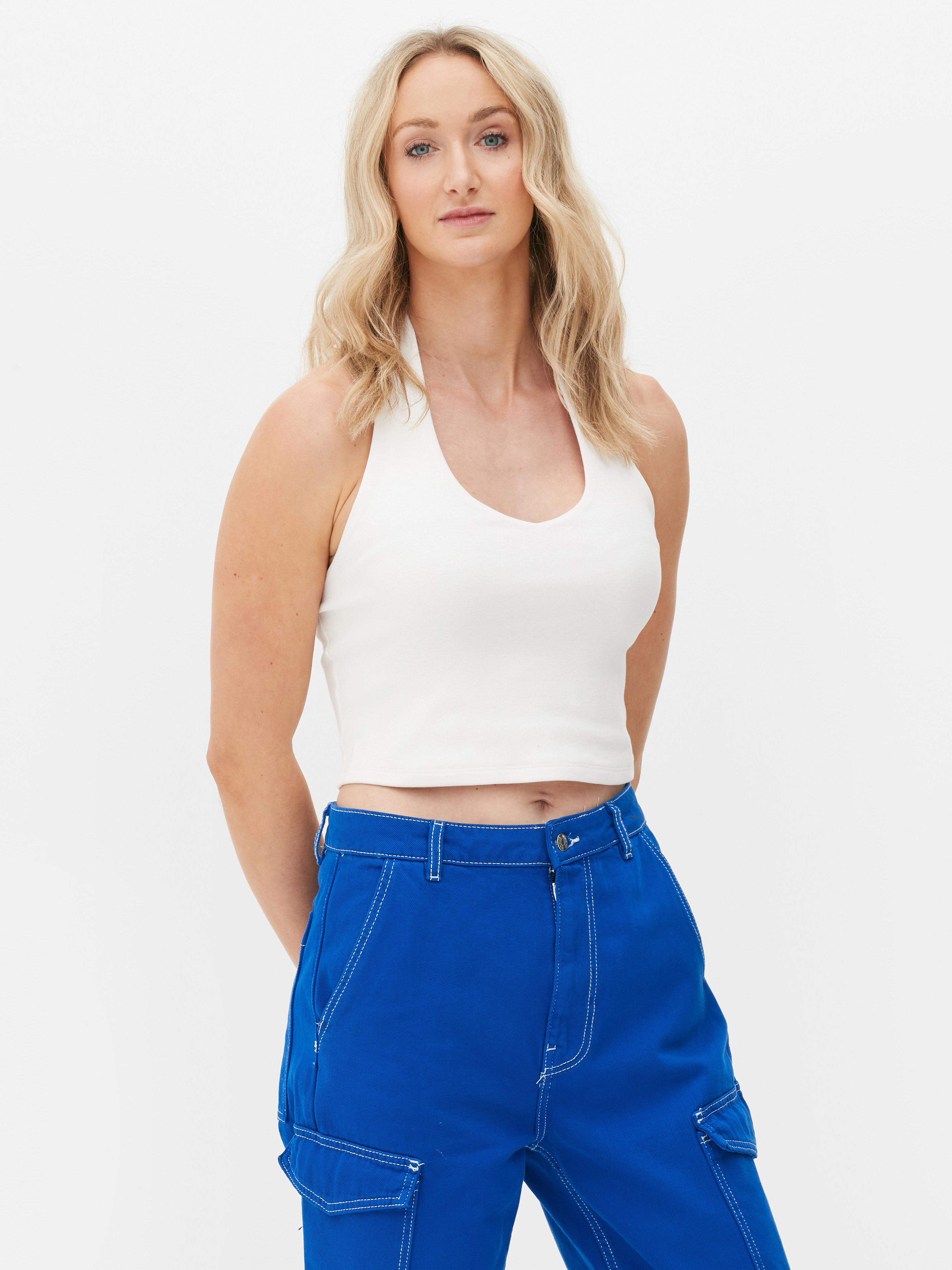 Топ жіночий Primark XAZ526435NIBG XL Білий від Rozetka на платформі USKIDKA Акція на Топ жіночий Primark XAZ526435NIBG XL Білий від Rozetka