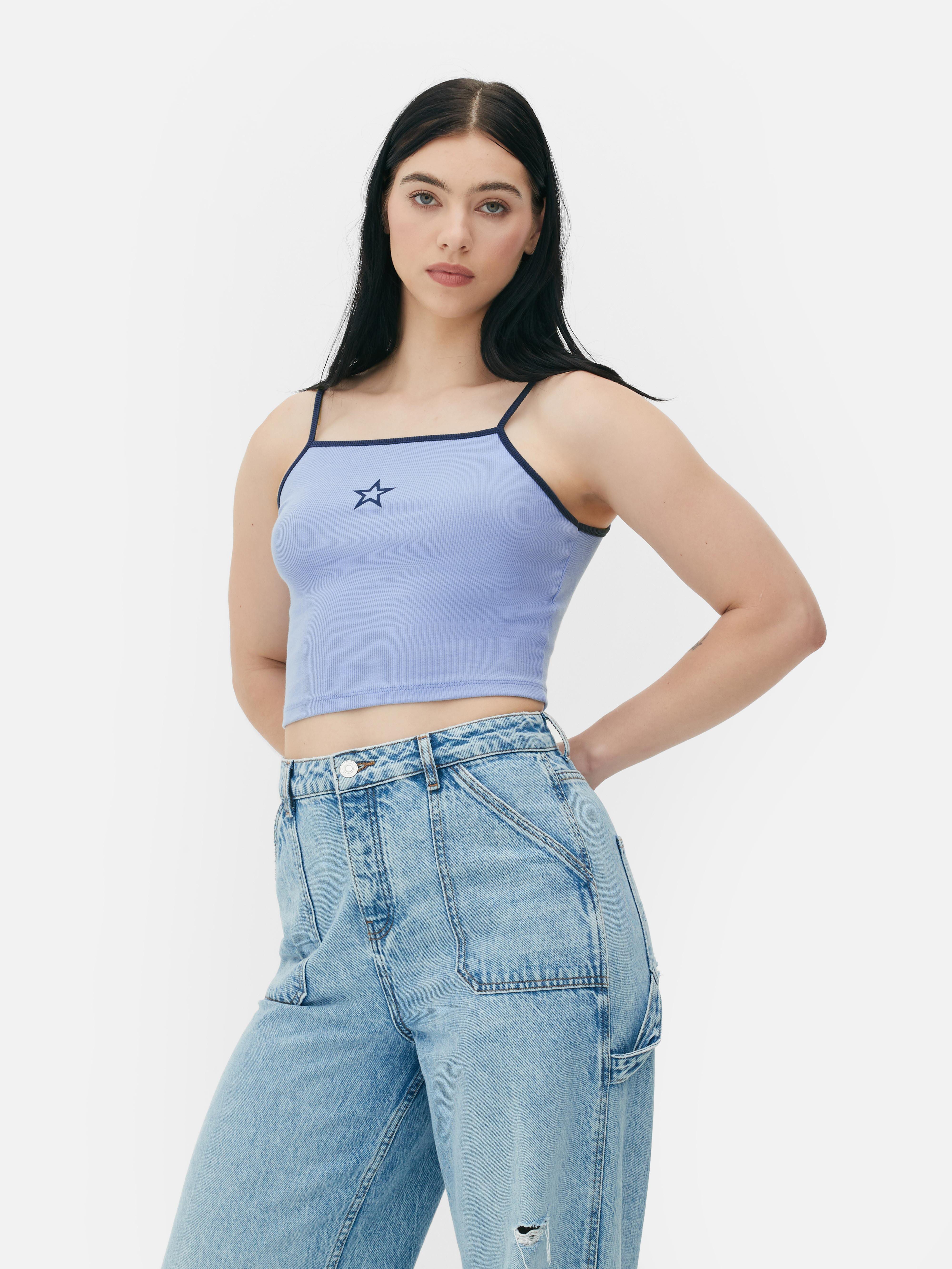 Топ жіночий Primark XAZ519278BSRX M Блакитний від Rozetka на платформі USKIDKA Акція на Топ жіночий Primark XAZ519278BSRX M Блакитний від Rozetka