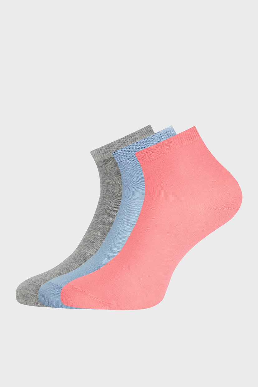 

Женские хлопковые носки (3 пары) Oodji 35-37 57102418T3/47469/19KYM