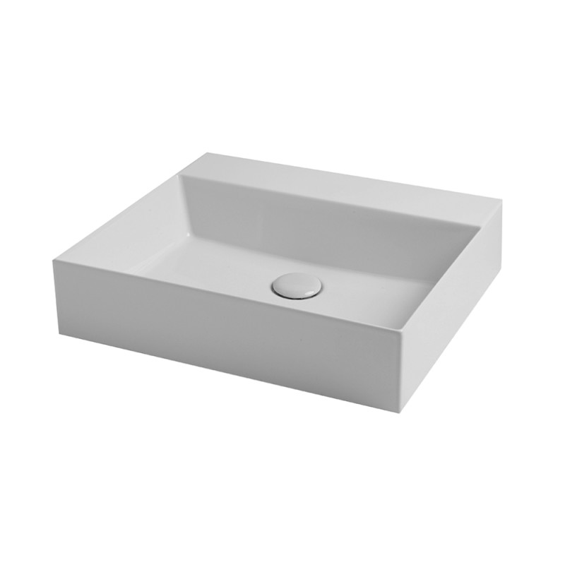 

Раковина Azzurra Elegance squared EQA60MB1 shiny white
