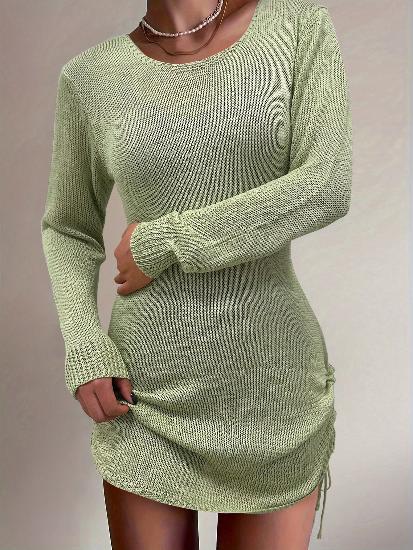Плаття жіноче SHEIN GD-00120837 L Світло-зелене від Rozetka на платформі USKIDKA Акція на Плаття жіноче SHEIN GD-00120837 L Світло-зелене від Rozetka