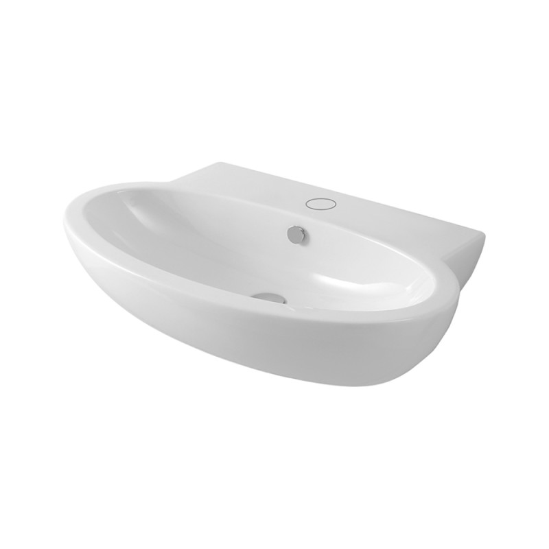 

Раковина Azzurra Comoda COM80MB1 shiny white