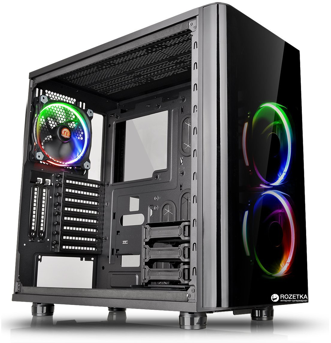 

Корпус Thermaltake View 31 RGB Tempered Glass Black (CA-1H8-00M1WN-01)