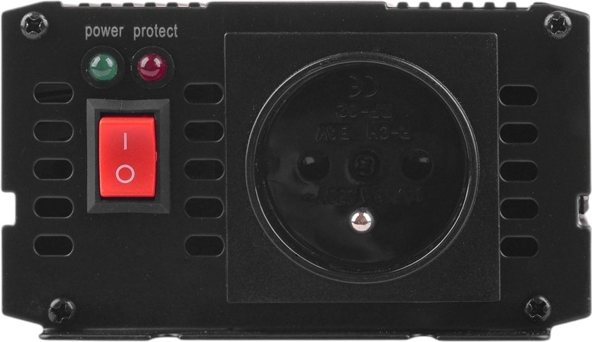 фото Преобразователь (инвертор) DC-AC Volt Polska Sinus 600 24V/230V 300W/600W (3SIP060024)