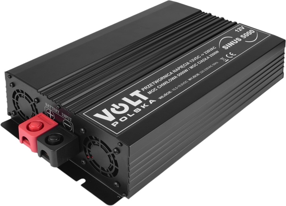 фото Преобразователь (инвертор) DC-AC Volt Polska Sinus 5000 12/230V 2500/5000W (3SIP500012)
