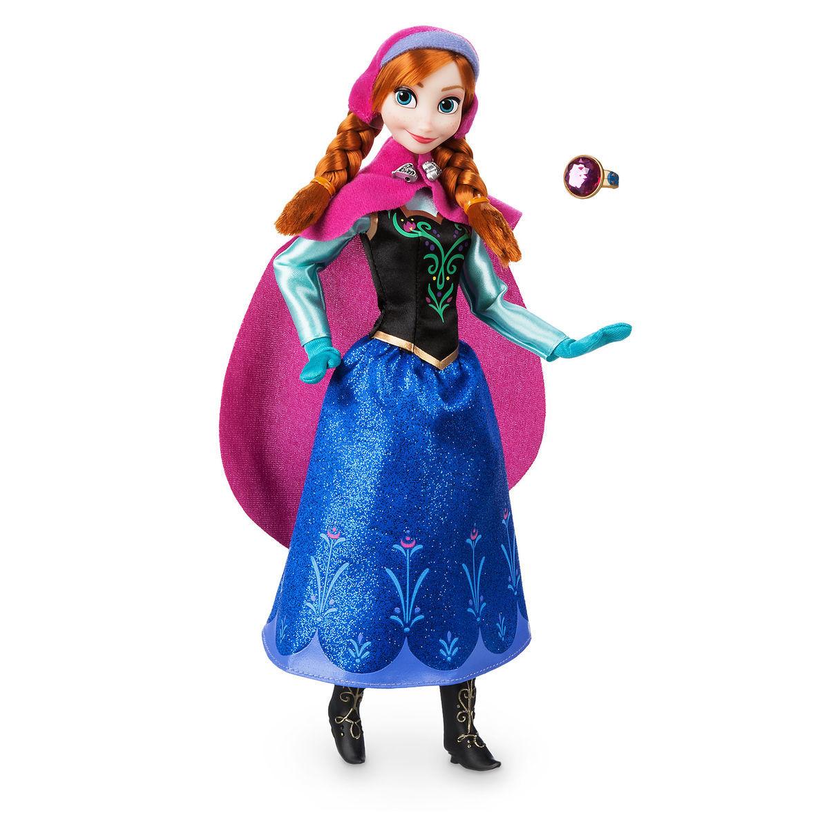 

Кукла Disney Анна классическая с кольцом Anna Classic Doll with Ring