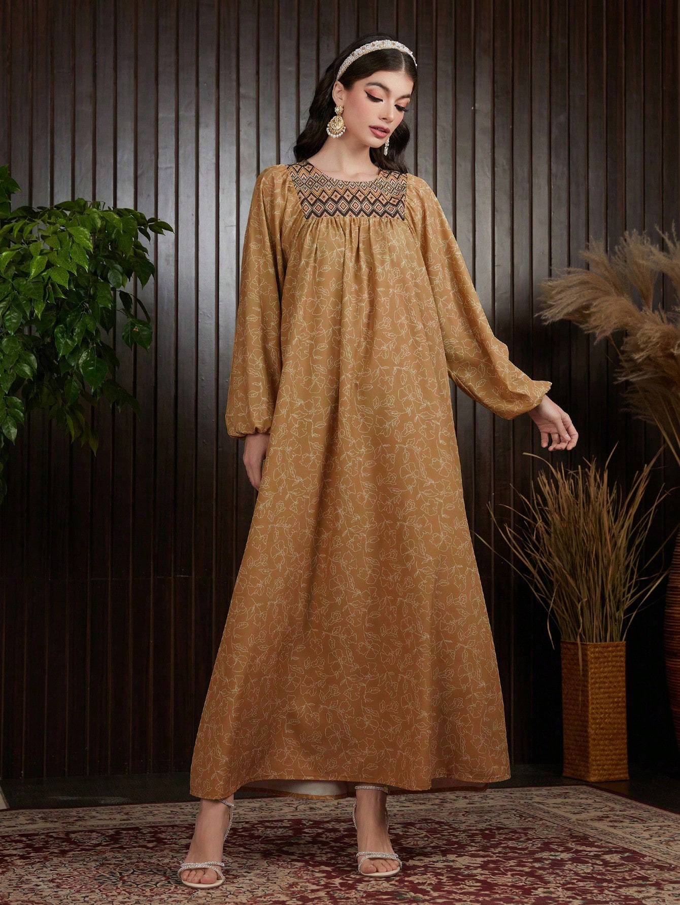 Плаття довге літнє жіноче SHEIN GD-00152578 XL Світло-коричневе від Rozetka на платформі USKIDKA Акція на Плаття довге літнє жіноче SHEIN GD-00152578 XL Світло-коричневе від Rozetka