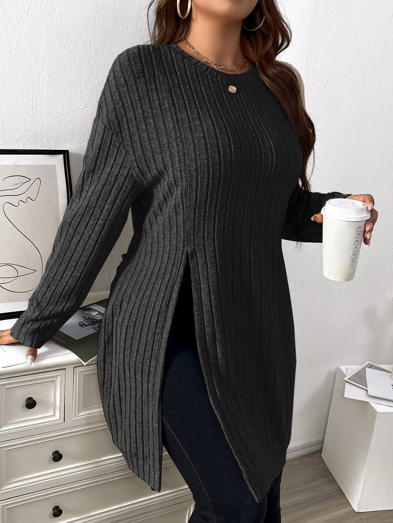 Лонгслів довгий жіночий SHEIN GD-00139688 4XL Чорний від Rozetka на платформі USKIDKA Акція на Лонгслів довгий жіночий SHEIN GD-00139688 4XL Чорний від Rozetka