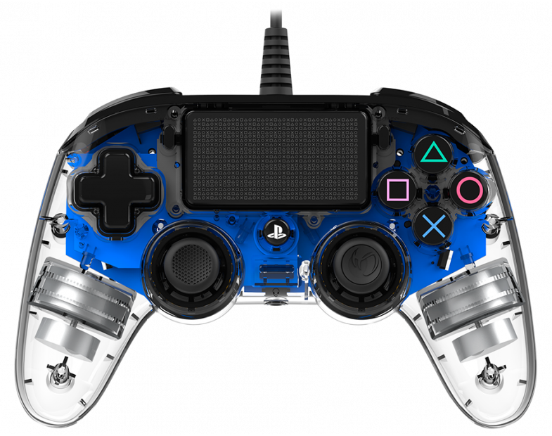 

Геймпад Nacon Wired Illuminated Compact Controller for PS4 (Blue) [48619]