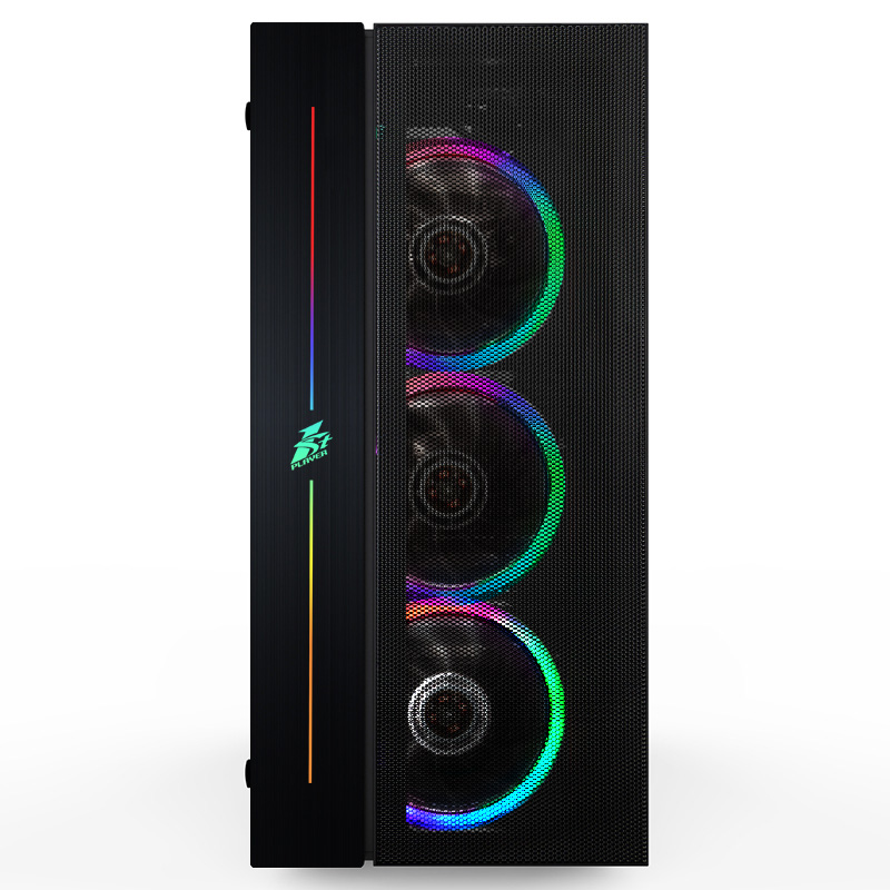 

Корпус 1stPlayer B7-R1 Color LED Black без БП