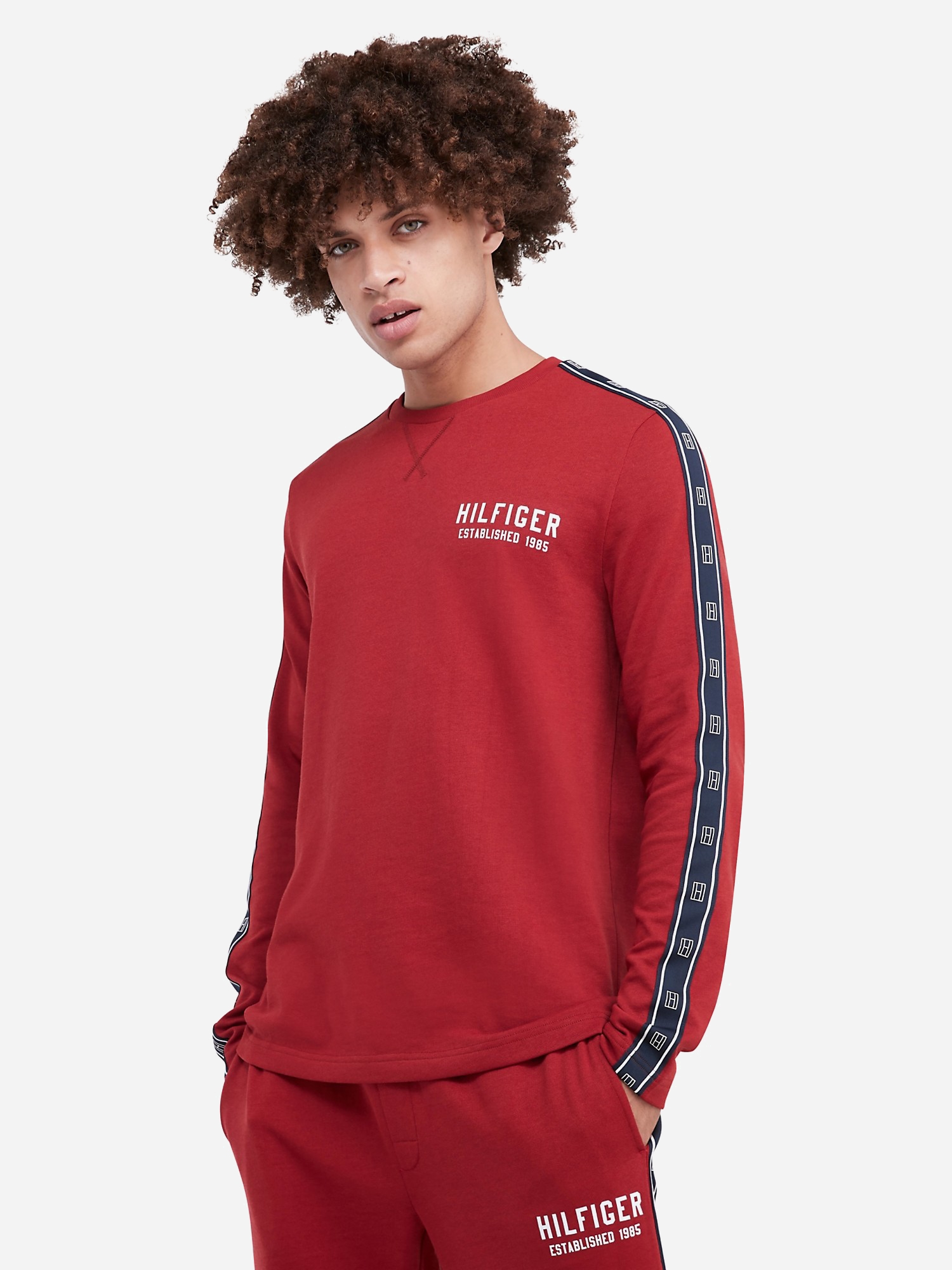 Лонгслів чоловічий Tommy Hilfiger 352056273 S Бордовий від Rozetka на платформі USKIDKA Акція на Лонгслів чоловічий Tommy Hilfiger 352056273 S Бордовий від Rozetka