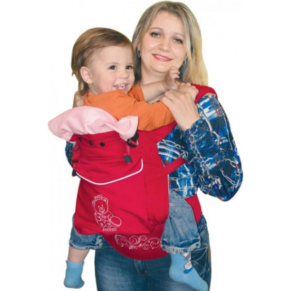 

Рюкзак-кенгуру Сумка-кенгуру Baby Breeze Красный 0311