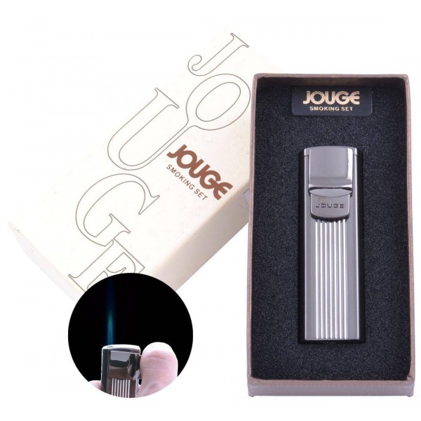 

Зажигалка подарочная Jouge (Острое пламя) №4305 Black