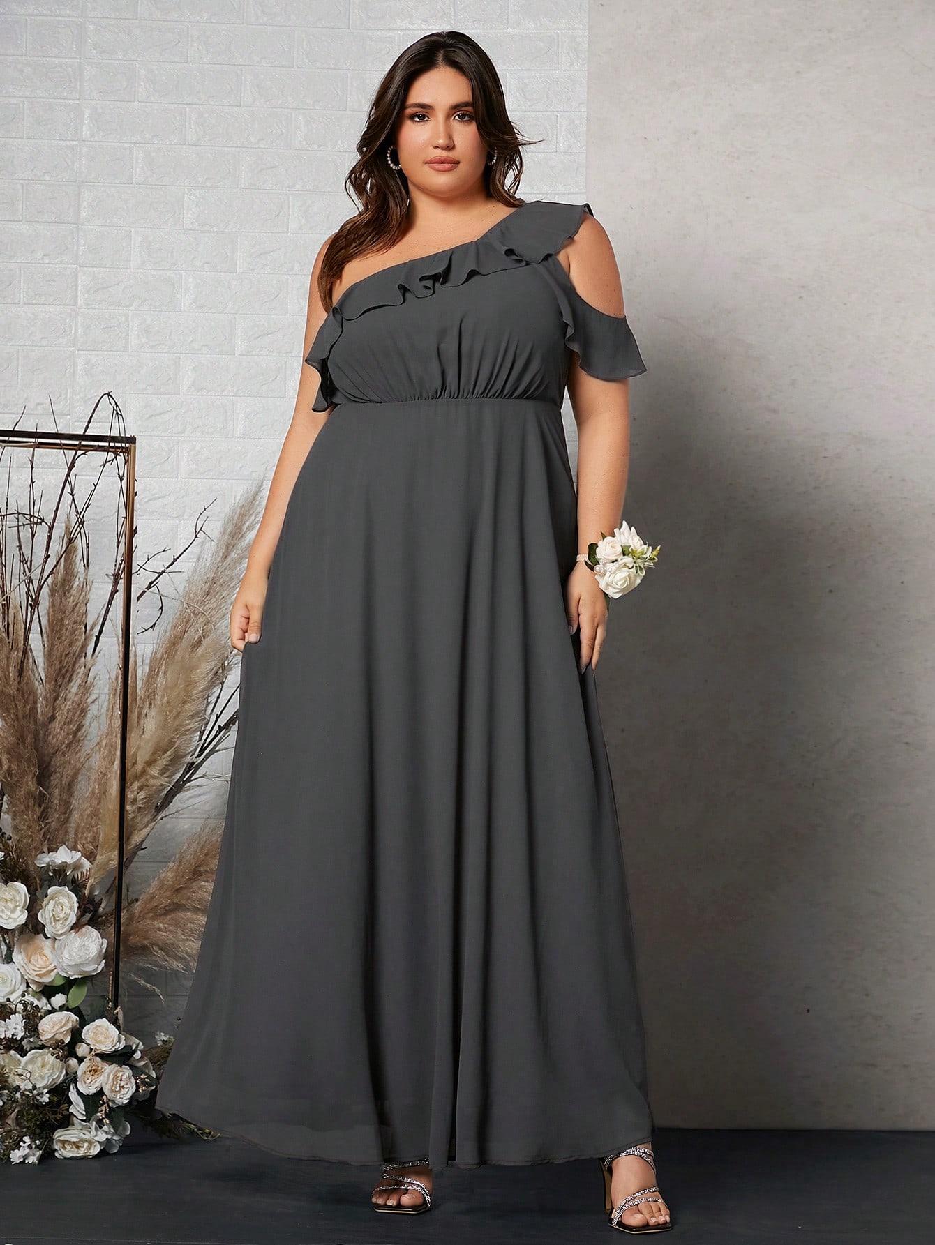 Сукня довга літня жіноча SHEIN GD-00158174 4XL Темно-сіра від Rozetka на платформі USKIDKA Акція на Сукня довга літня жіноча SHEIN GD-00158174 4XL Темно-сіра від Rozetka