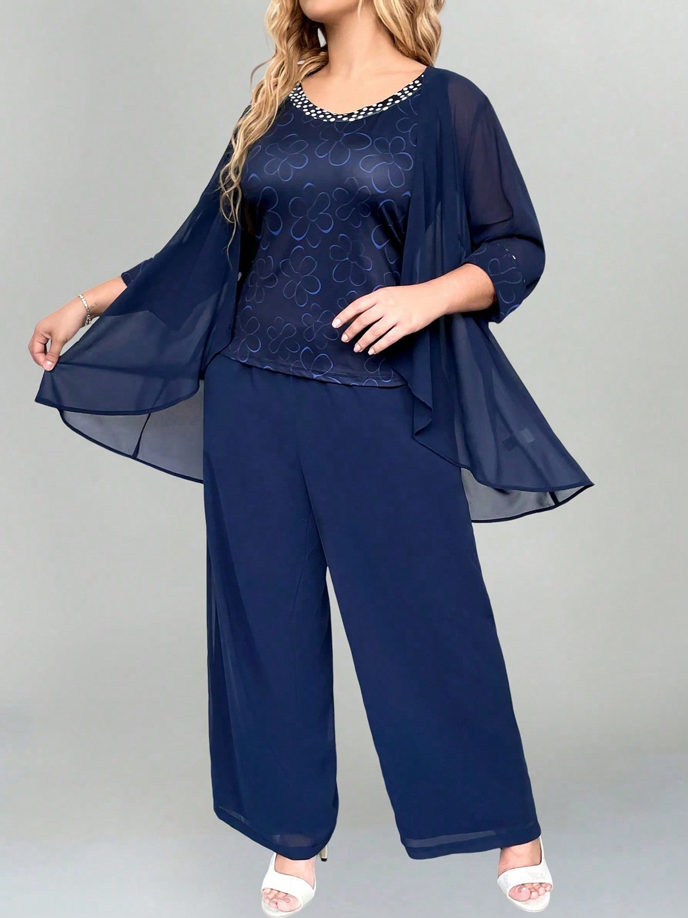 Костюм жіночий SHEIN GD-00125416 XL Темно-синій від Rozetka на платформі USKIDKA Акція на Костюм жіночий SHEIN GD-00125416 XL Темно-синій від Rozetka