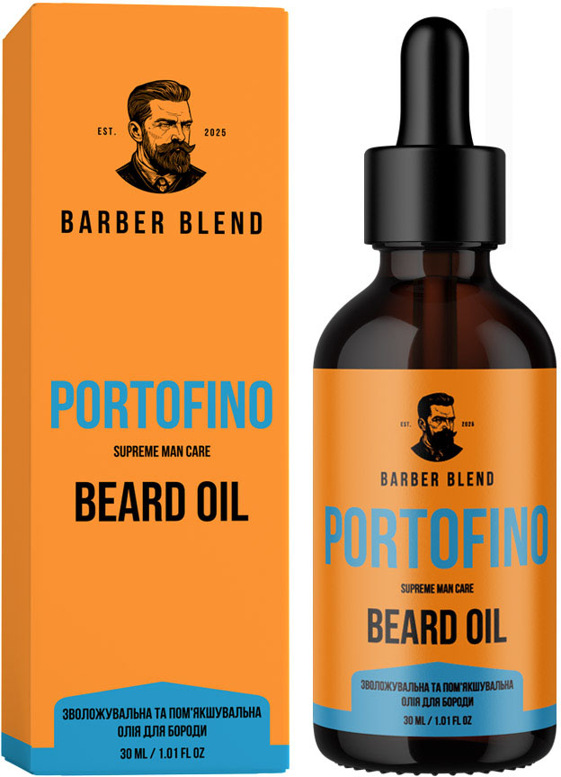 Олія для бороди Barber Blend Portofino 30 мл (4823109704206)