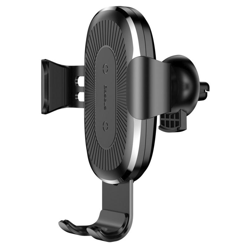 

Автомобильный держатель Baseus WXYL-01 с функцией беспроводной зарядки Black