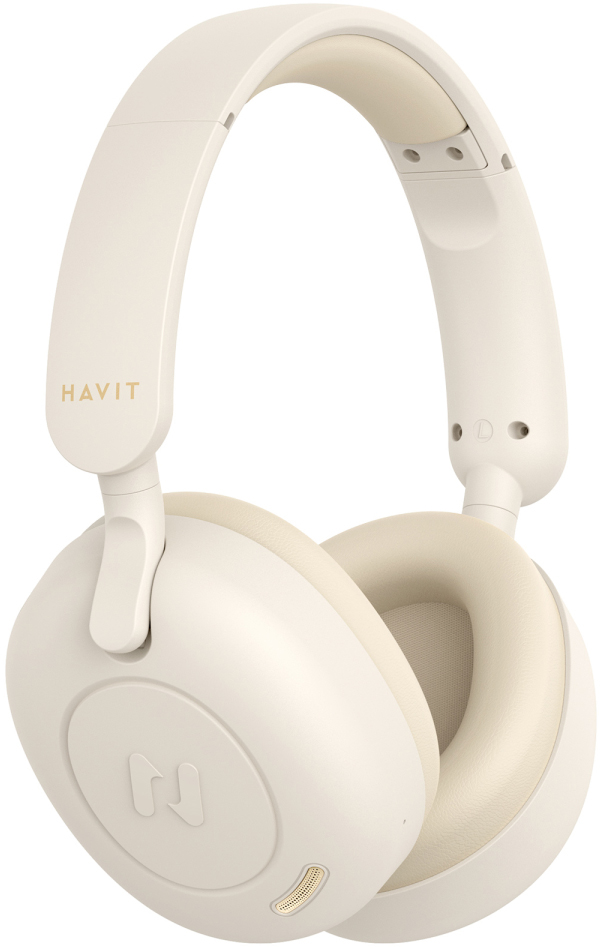 фото Навушники з мікрофоном Havit HV-H655BT Beige (27980)