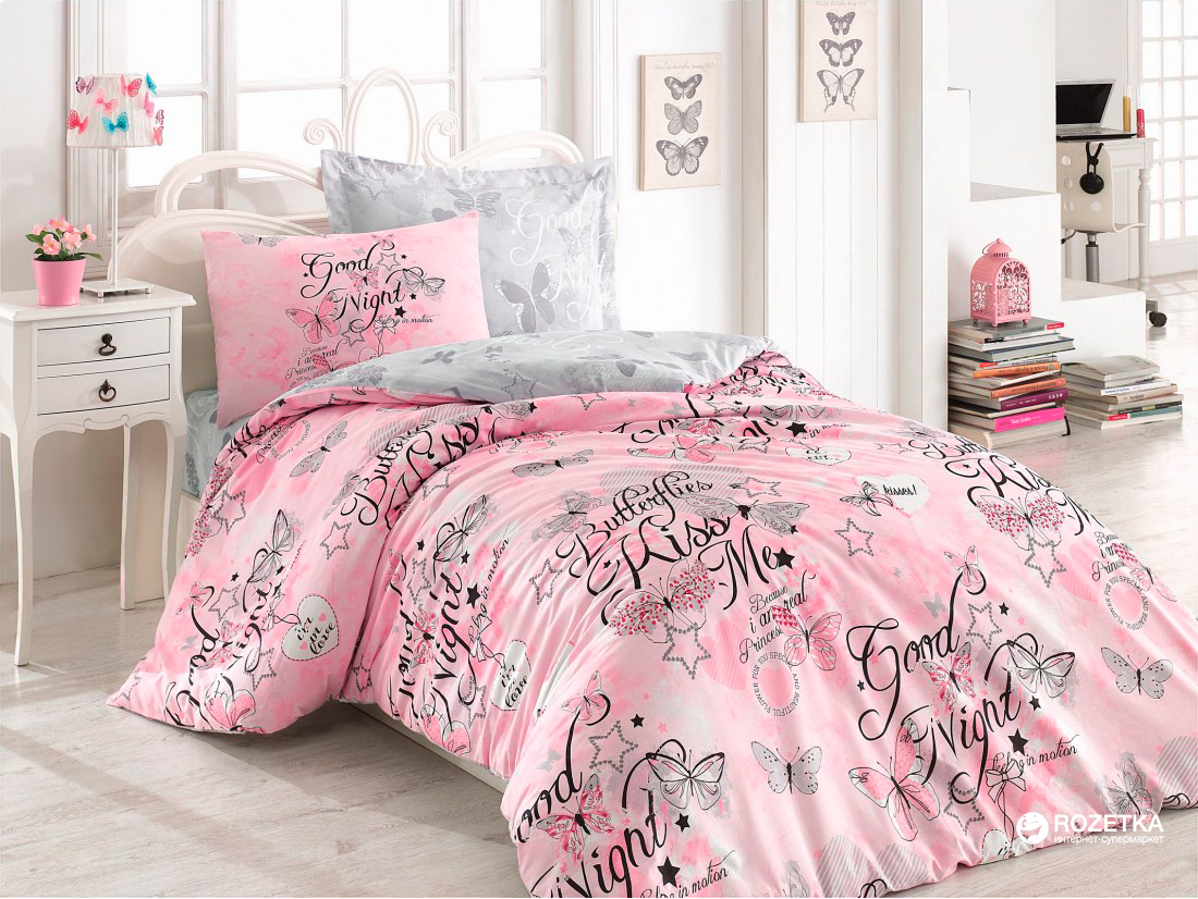 

Комплект постельного белья Cotton Box Ранфорс Cotton Feeling Pembe 160x220