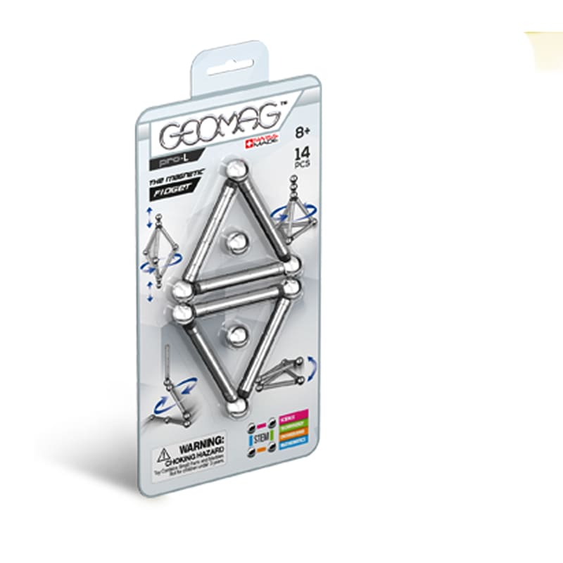

Магнитный конструктор Geomag “PRO-L Спинер” (14 деталей)