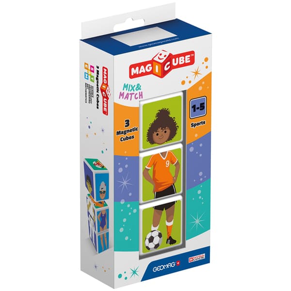 

Магнитные кубики Geomag Magicube Спорт (3 кубика)