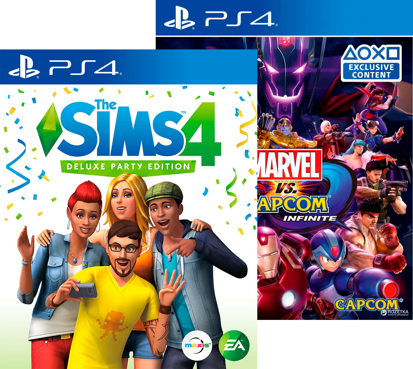ROZETKA » Комплект The Sims 4 + Marvel vs. Capcom: Infinite (PS4 ...