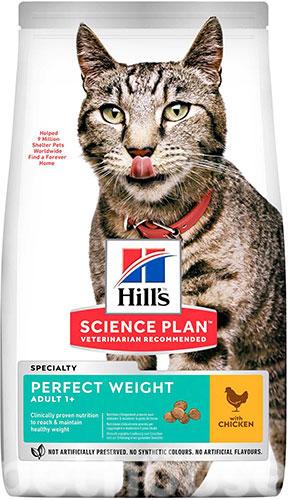 

Сухой корм для котов Hill's Feline Adult Perfect Weight (1,5 кг)