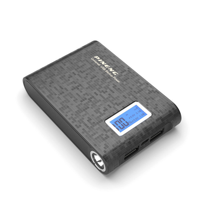 

Внешний аккумулятор Power Bank Pineng PN-913 10000 mAh Black